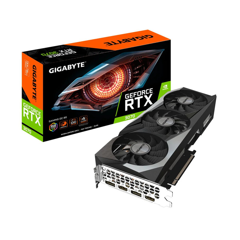 Gigabyte GeForce RTX 3070 GAMING OC 8G Graphics Card - كرت الشاشة